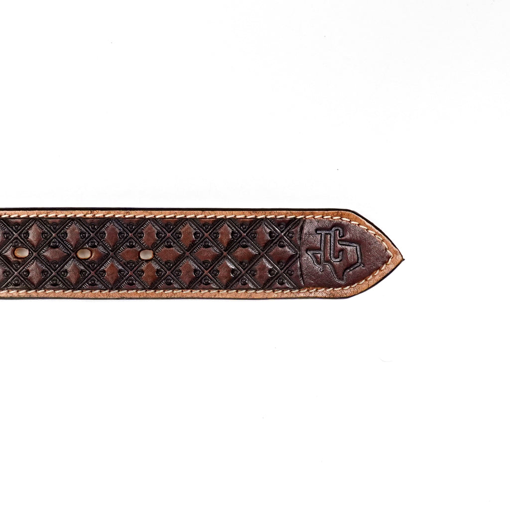 Hand-Tooled Leather Belt (MOD11)