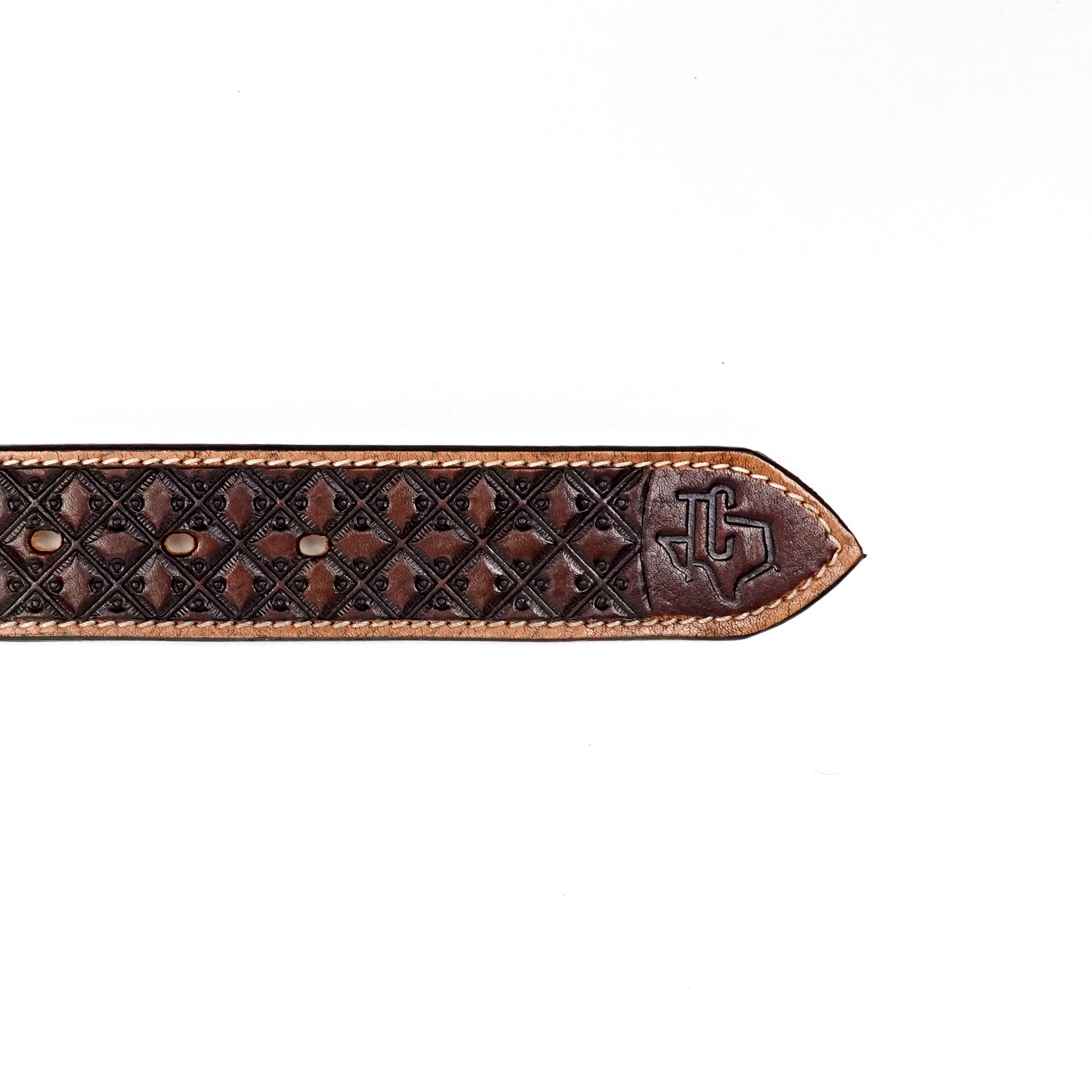 Hand-Tooled Leather Belt (MOD11)
