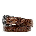 Crocodile Choco Belt - Embossed Leather (C-IMI)