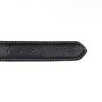 Cheyenne Black Leather Belt (C-V4301)