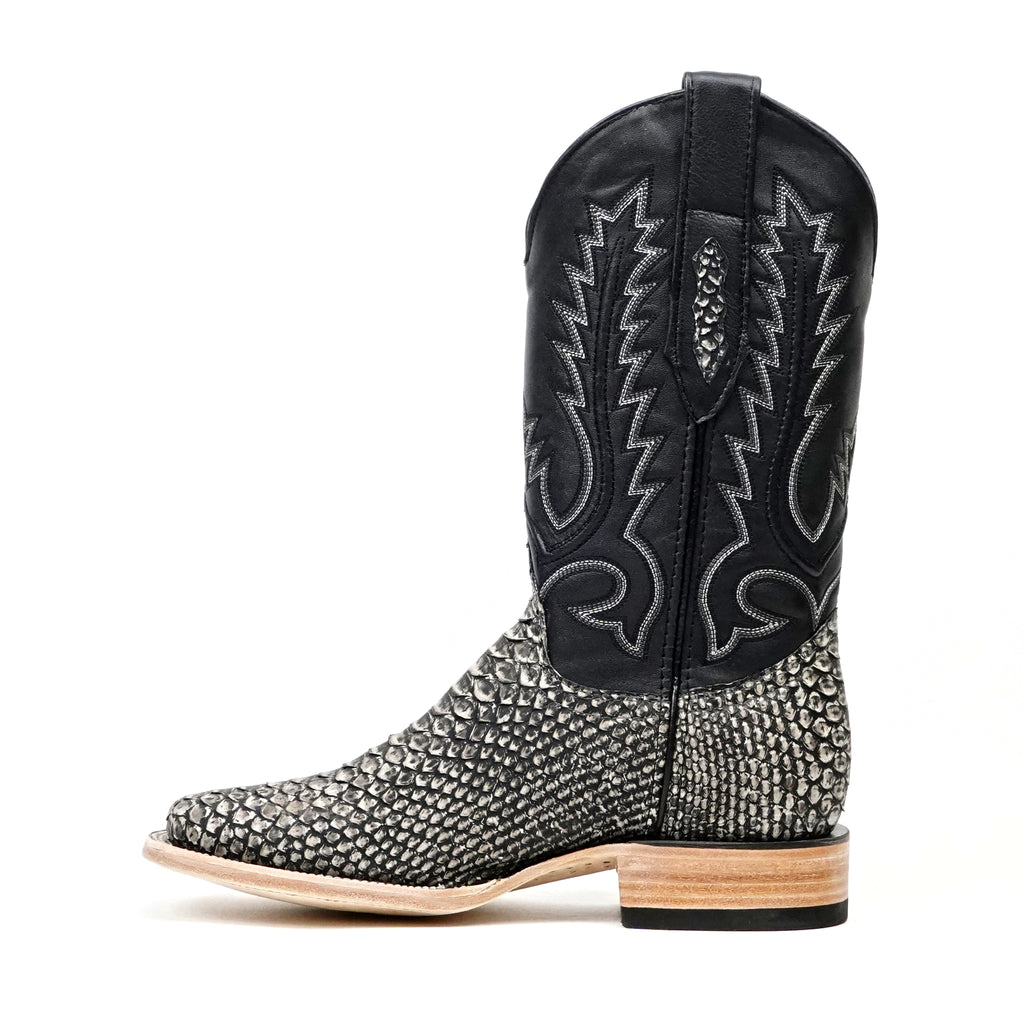 Tanner Python Boots - Gravel Gray (PN30)