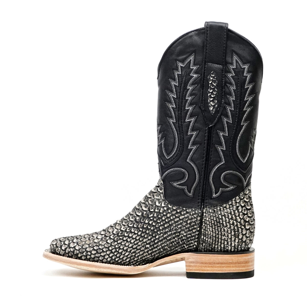 Tanner Python Boots - Gravel Gray (PN30)