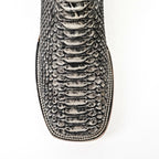 Tanner Python Boots - Gravel Gray (PN30)