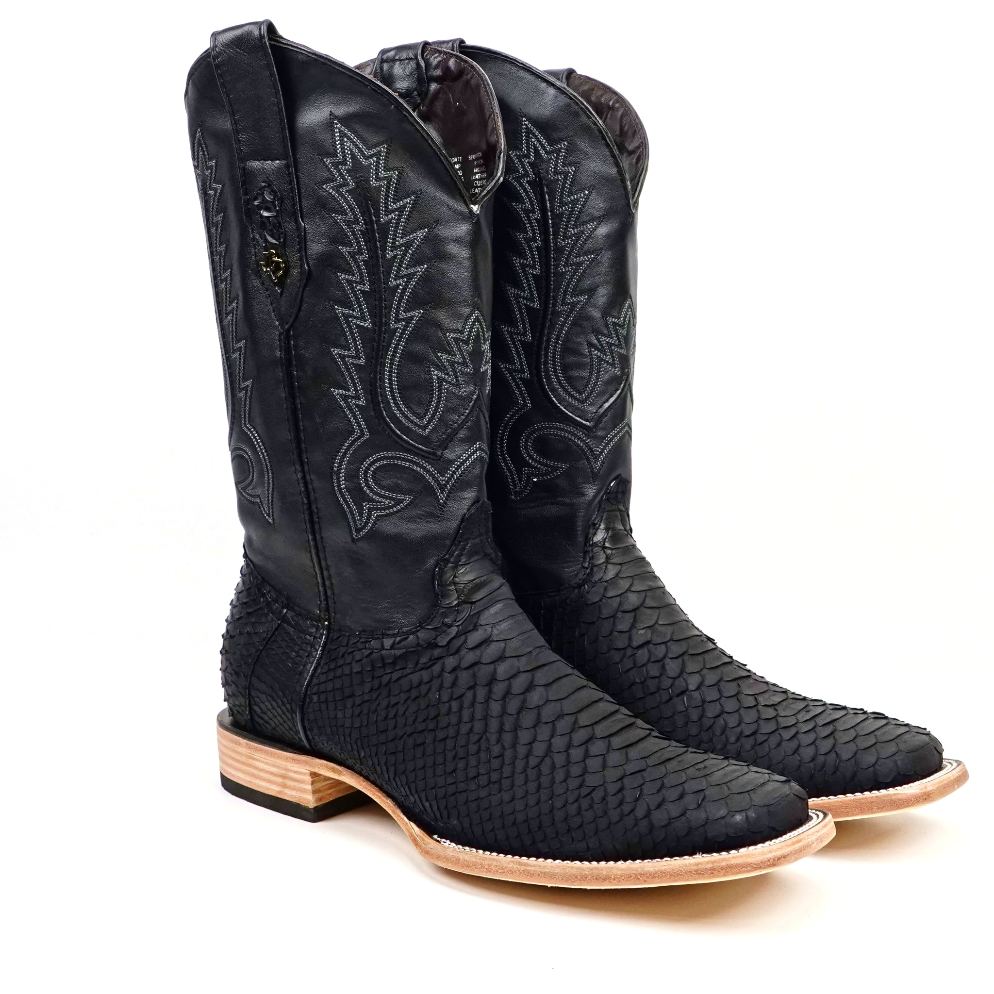 Rhodes Caiman Hornback Boots - Roma - Square Toe (LM10) – Gomez