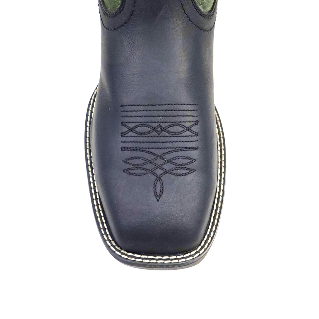 Texas Country - Green & Black Work Boots - Composite Toe (TC008)