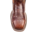 Texas Country - Orange & Brown Work Boots - Composite Toe (TC009)