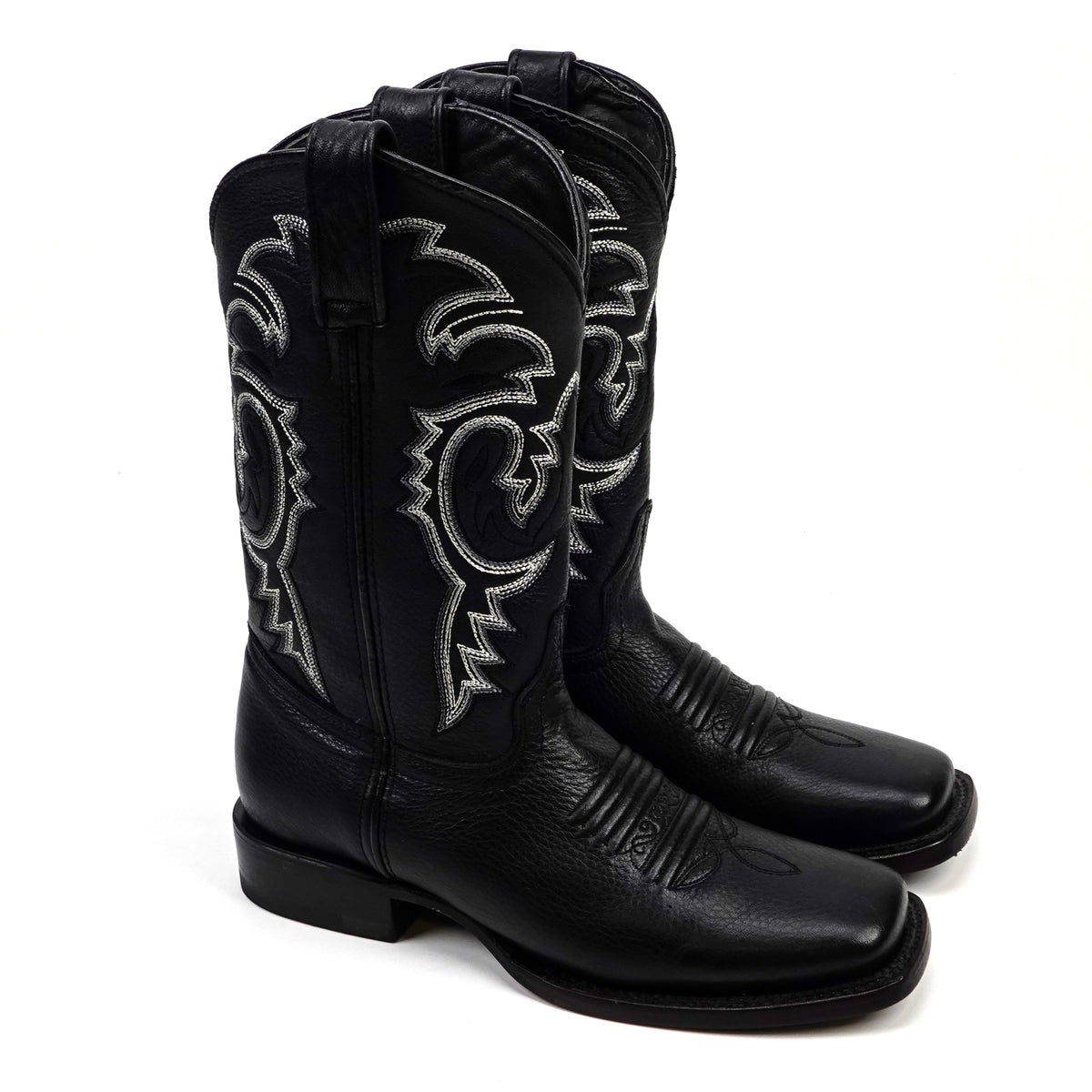 Grisly Black - Short Shaft - Square Toe (E833)