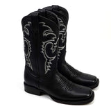 Grisly Black - Short Shaft - Square Toe (E833)