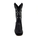 Grisly Black - Short Shaft - Square Toe (E833)