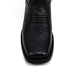 Grisly Black - Short Shaft - Square Toe (E833)