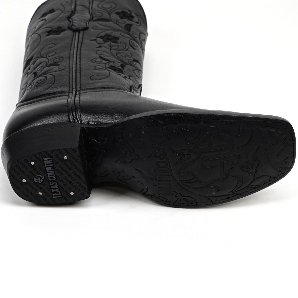 Grisly Black - Short Shaft - Square Toe (E862)