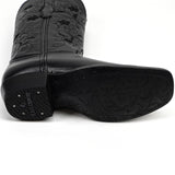 Grisly Black - Short Shaft - Square Toe (E862)