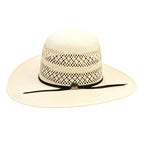TC Hats - 30X Straw Open Crown Hat - Ivory 2 Randas