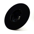 TC Hats - 6X Open Crown Grizzly - Black