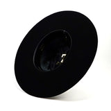 TC Hats - 6X Open Crown Grizzly - Black