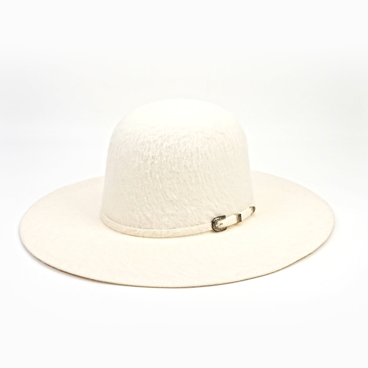 TC Hats - 6X Open Crown Grizzly - Winter White