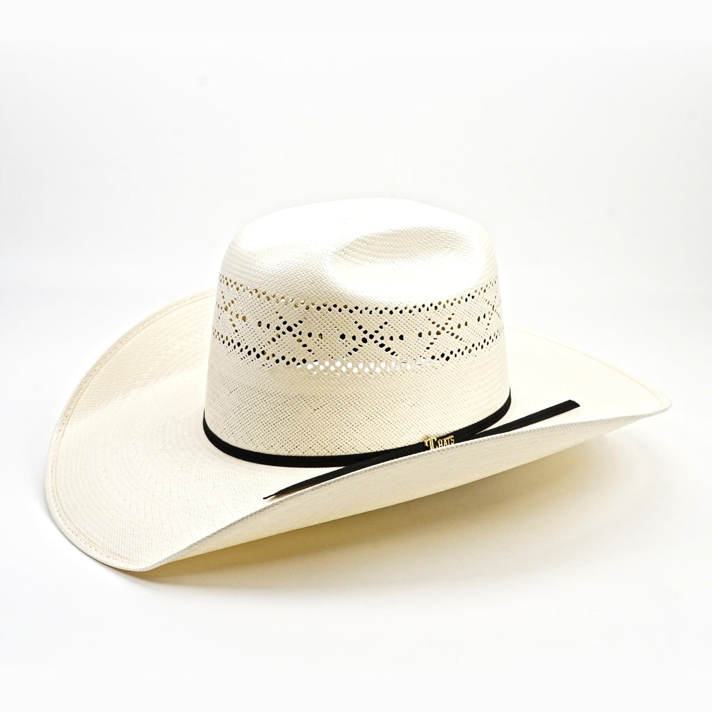 TC Hats - 100X Minnick Straw Cowboy Hat - Star Vented