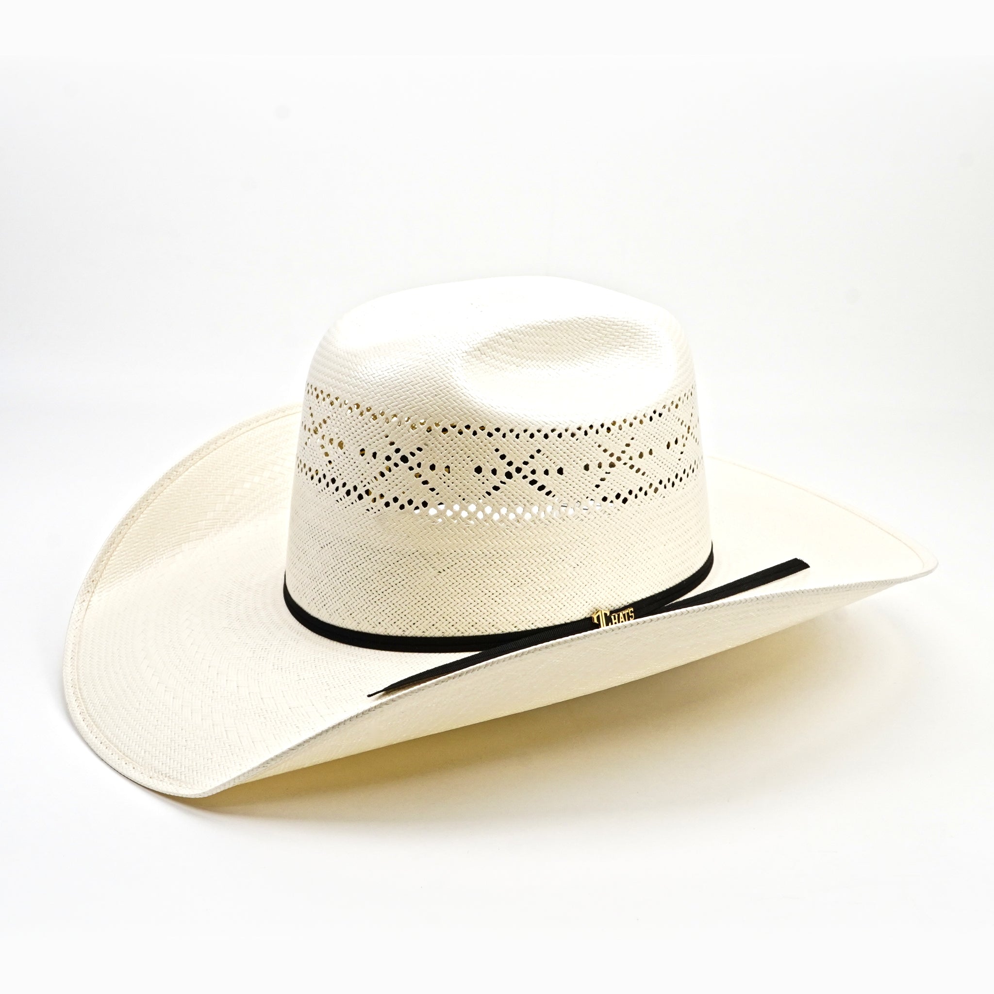 TC Hats - 100X Minnick Straw Cowboy Hat - Star Vented