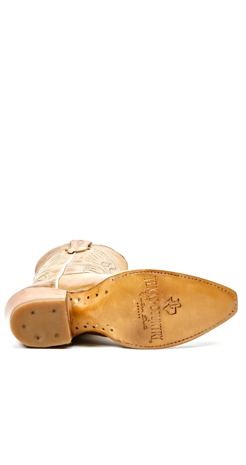 Miranda - Botas vaqueras Clayton Gold para mujer - Caña media - Punta fina (E2012)