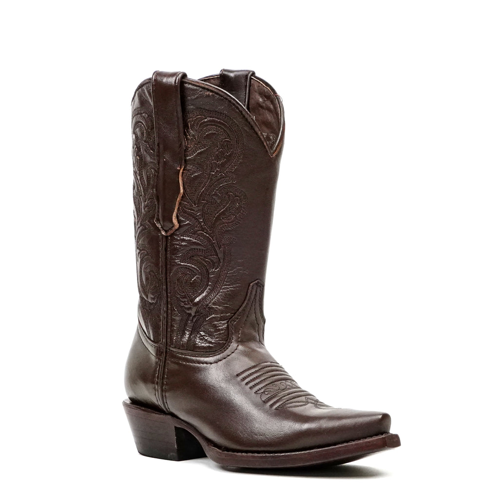 Botas Mestizo Mocha de caña corta - Punta de aguja (E758)