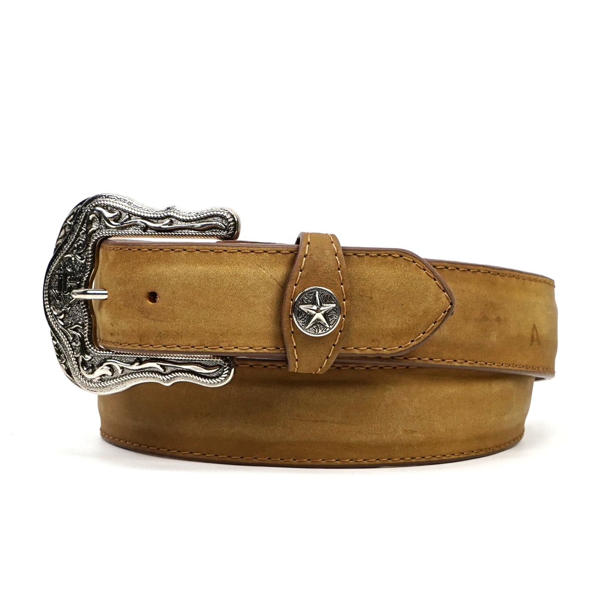 Plain Cowhide Belt - Crazy Tan (C-1901)