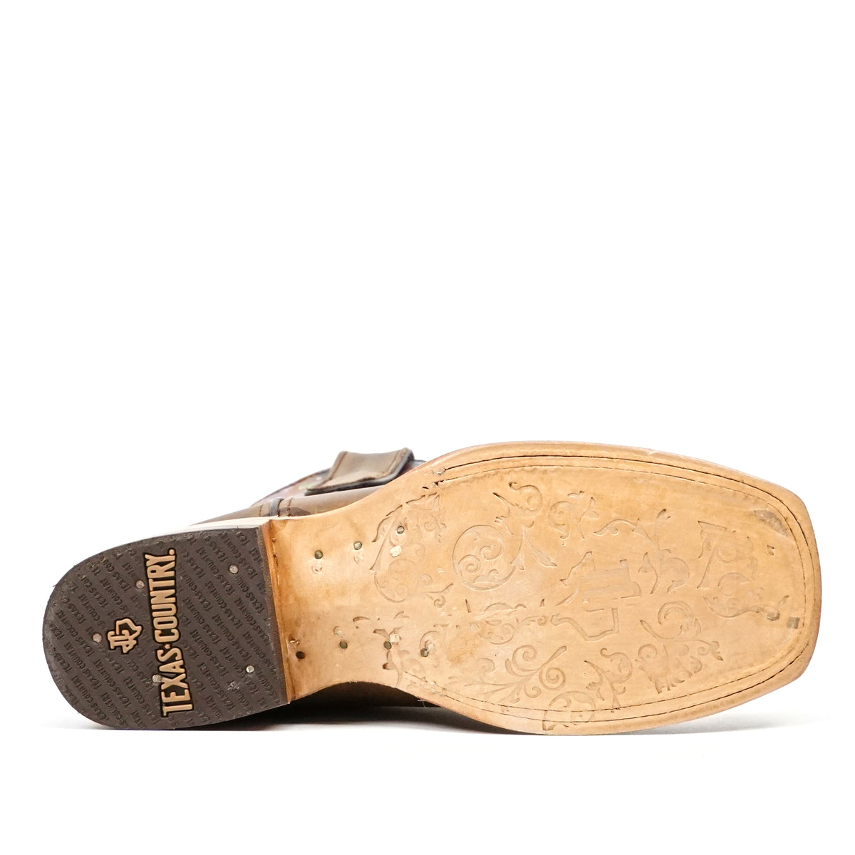 Botas Fresno Tobacco de caña corta - Punta cuadrada (E792)