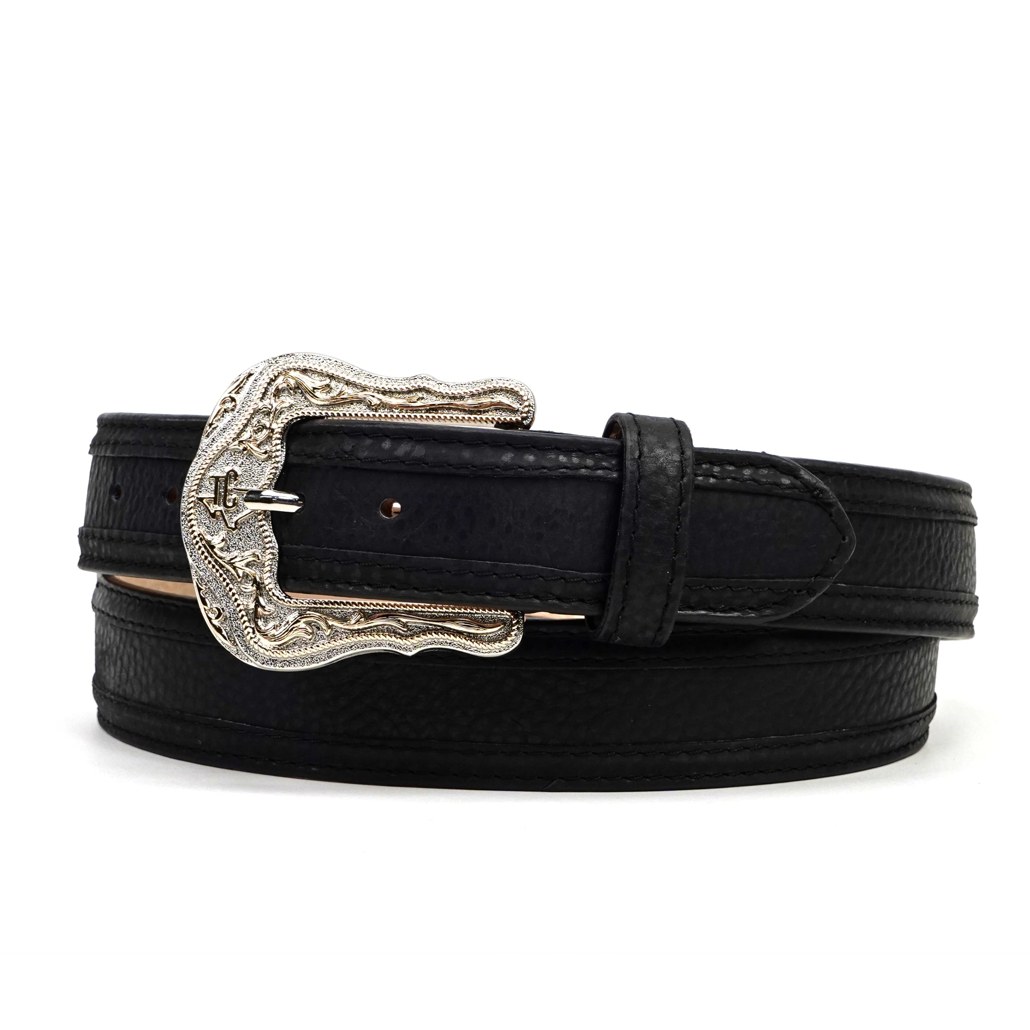 Cowhide Belt - Cheyenne Black (C-V4601)
