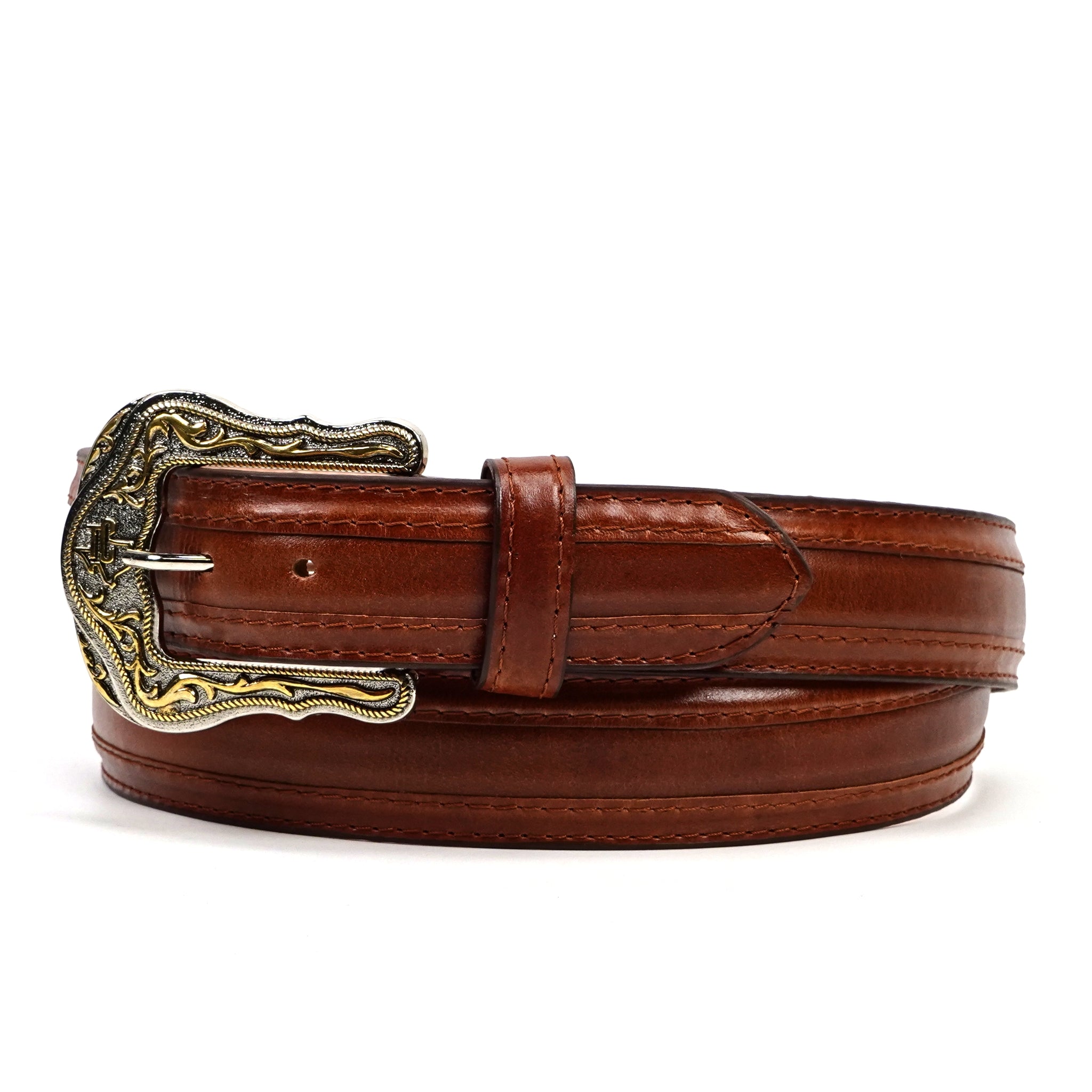 Cowhide Belt - Cognac (C-V4601)