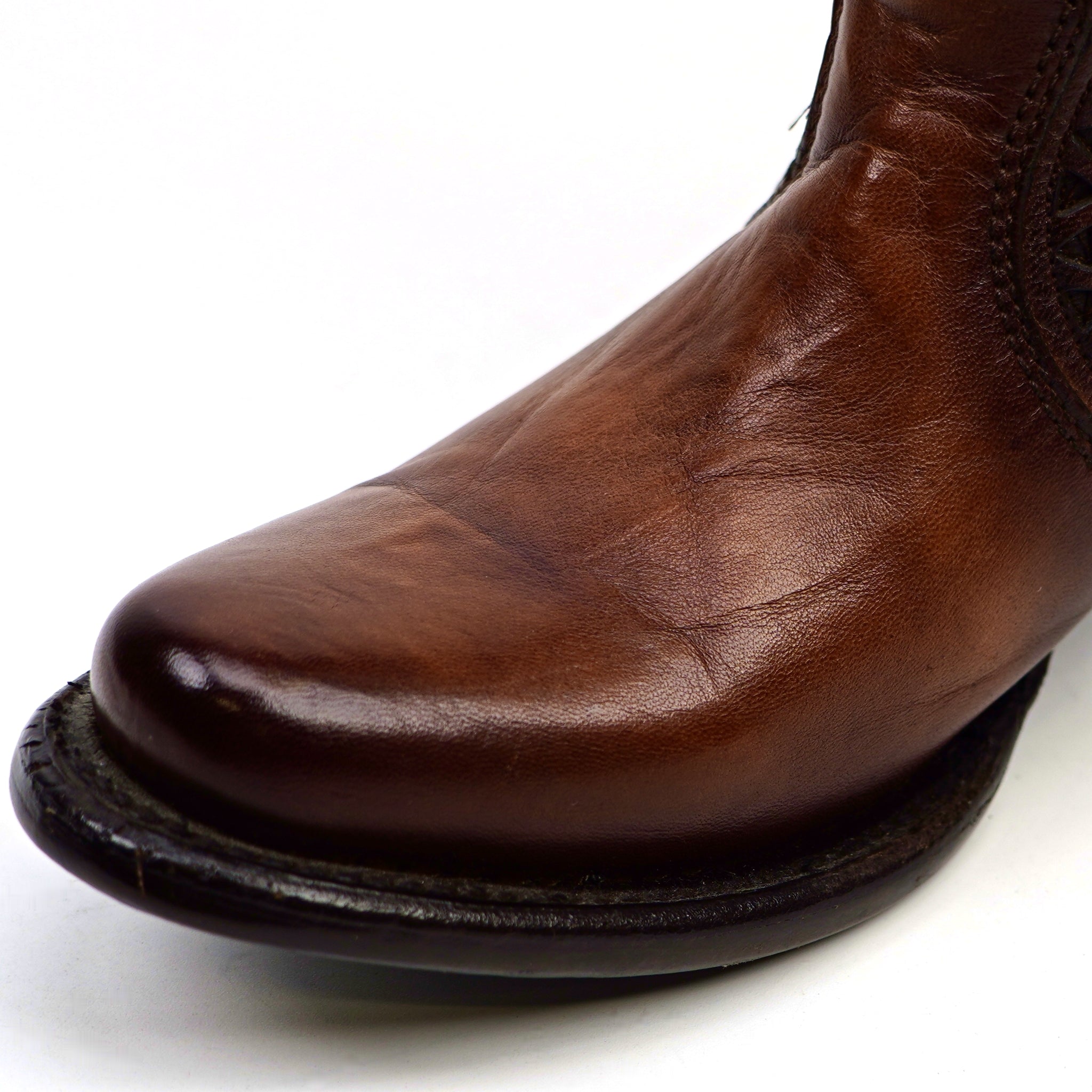 Conny Taupe - Round Toe
