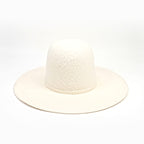 6x Winter White Open Crown Grizzly - Gomez Western Wear