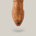 Kellie Clayton Gold Leather Sole - Caña alta - Punta afilada