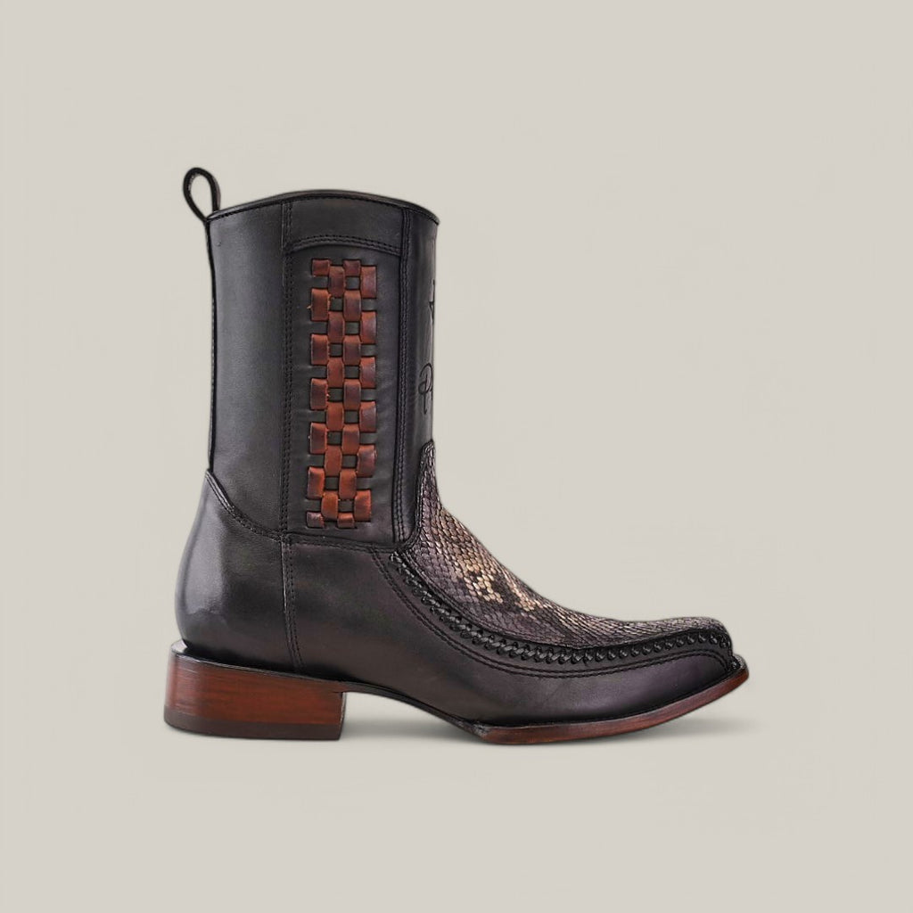 Exotic Python - Natural - Narrow Square Toe