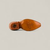 Kellie Frost White Lether Sole - Tall Shaft - Snip Toe