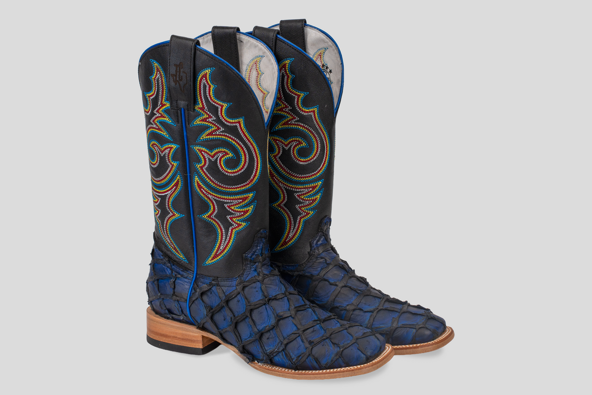 Butch - Navy - Square Toe