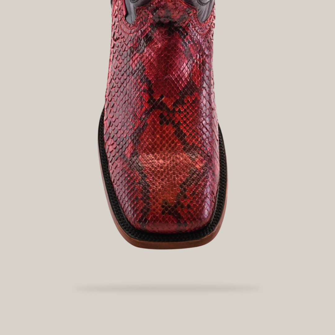 Exotic Python - Ruby - Square Toe