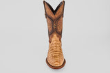 Exotic Caiman Belly - Fawn - Round Toe
