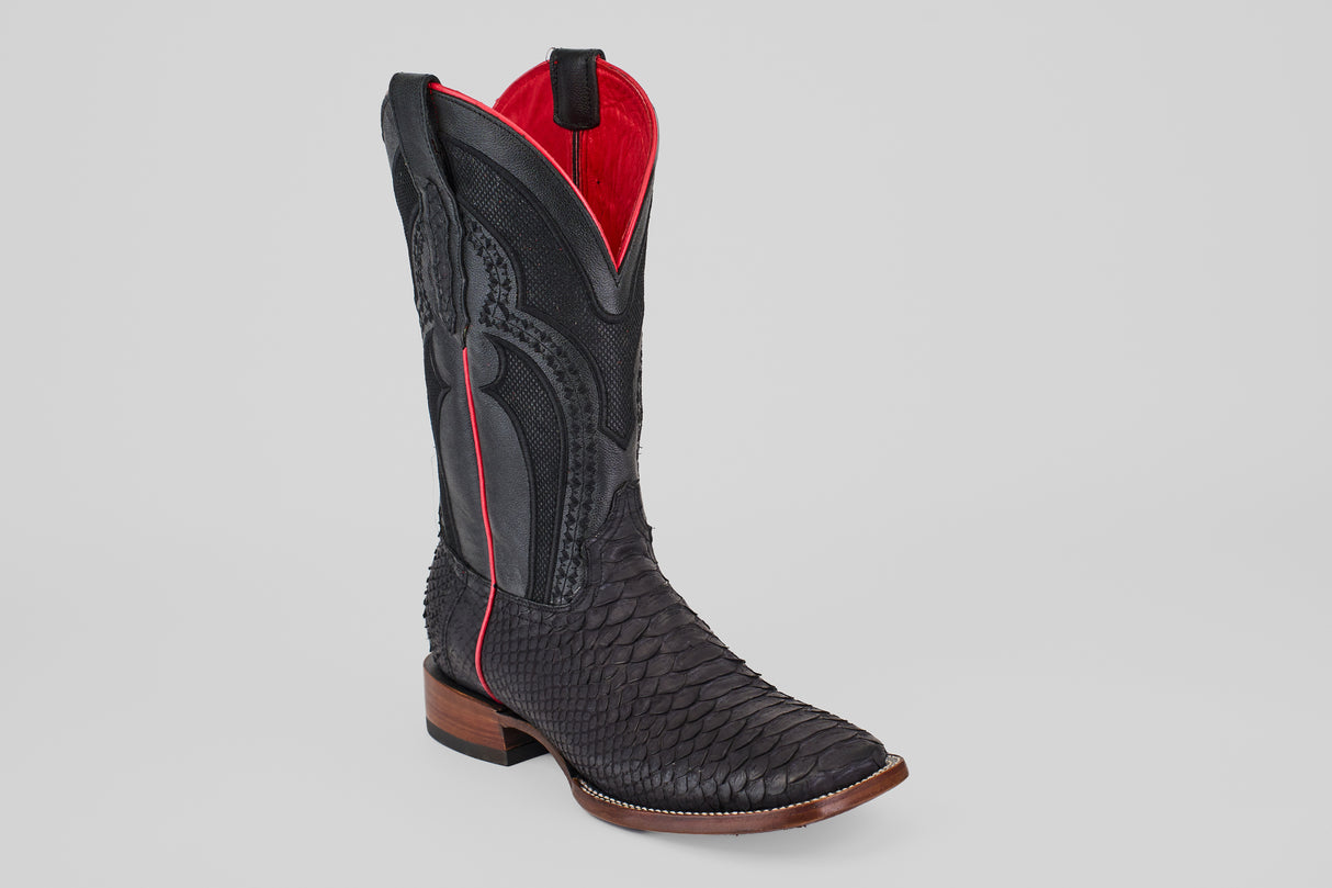 Drayton - Matte Black - Square Toe