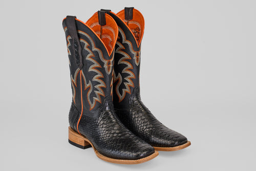 Braxton - Black - Square Toe
