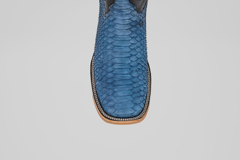 Tanner – Denim oscuro – Punta cuadrada