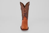 Exotic Caiman Hornback - Brandy - Rodeo Toe