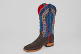 Morgan - Matte Brown - Square Toe