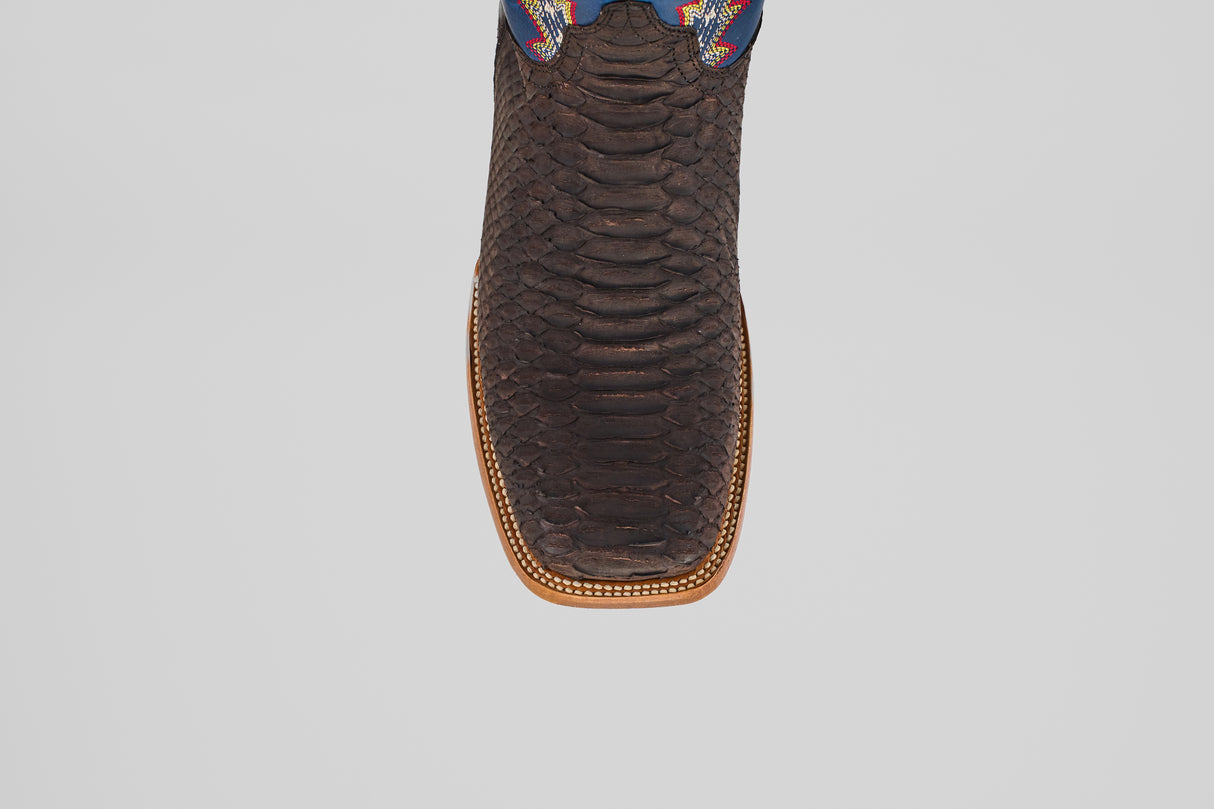 Morgan - Matte Brown - Square Toe