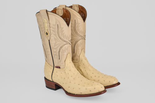 Austin - Bone - Round Toe