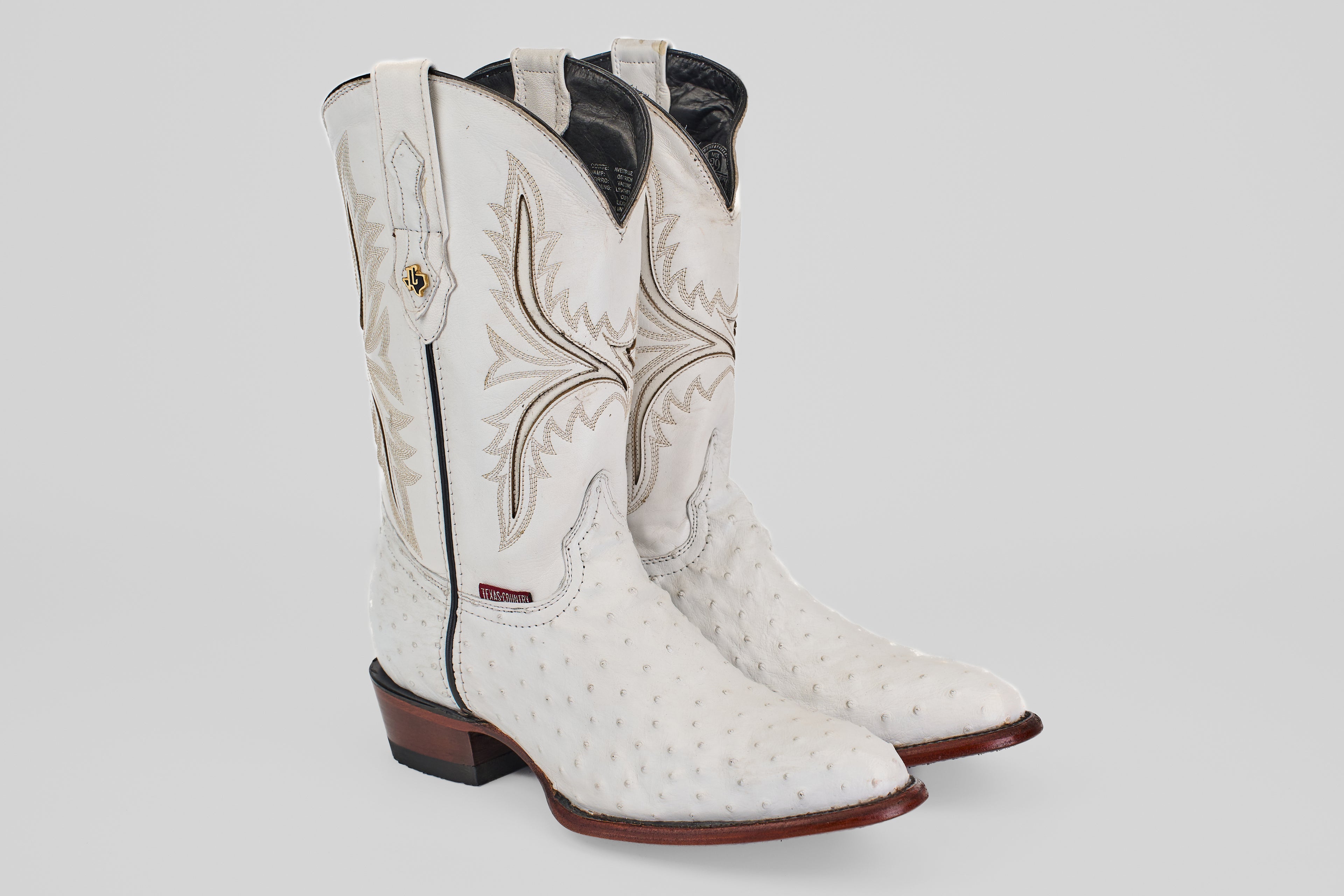 white leather dress boots Mens Heeled BY FAR Off-White Edie Boots