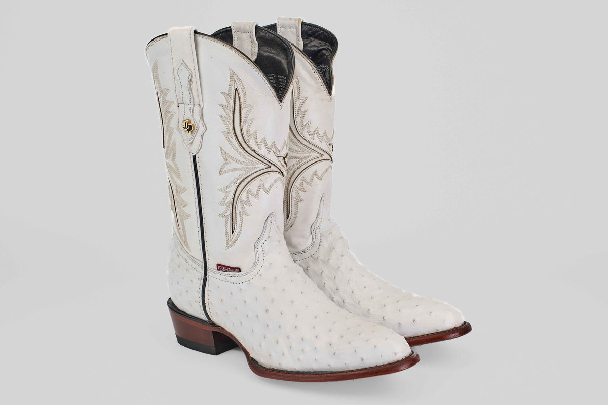 Texas Legacy off white cowboy boots size 12.5 Lucchese Men main image 2