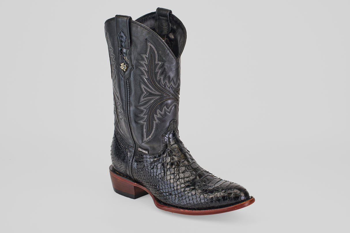 Tanner - Black - Round Toe