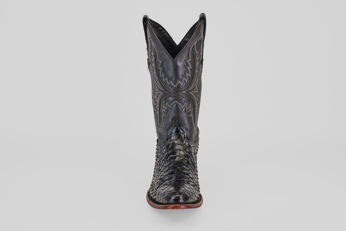 Tanner - Black - Round Toe