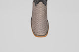 Tanner - Matte Gray - Square Toe