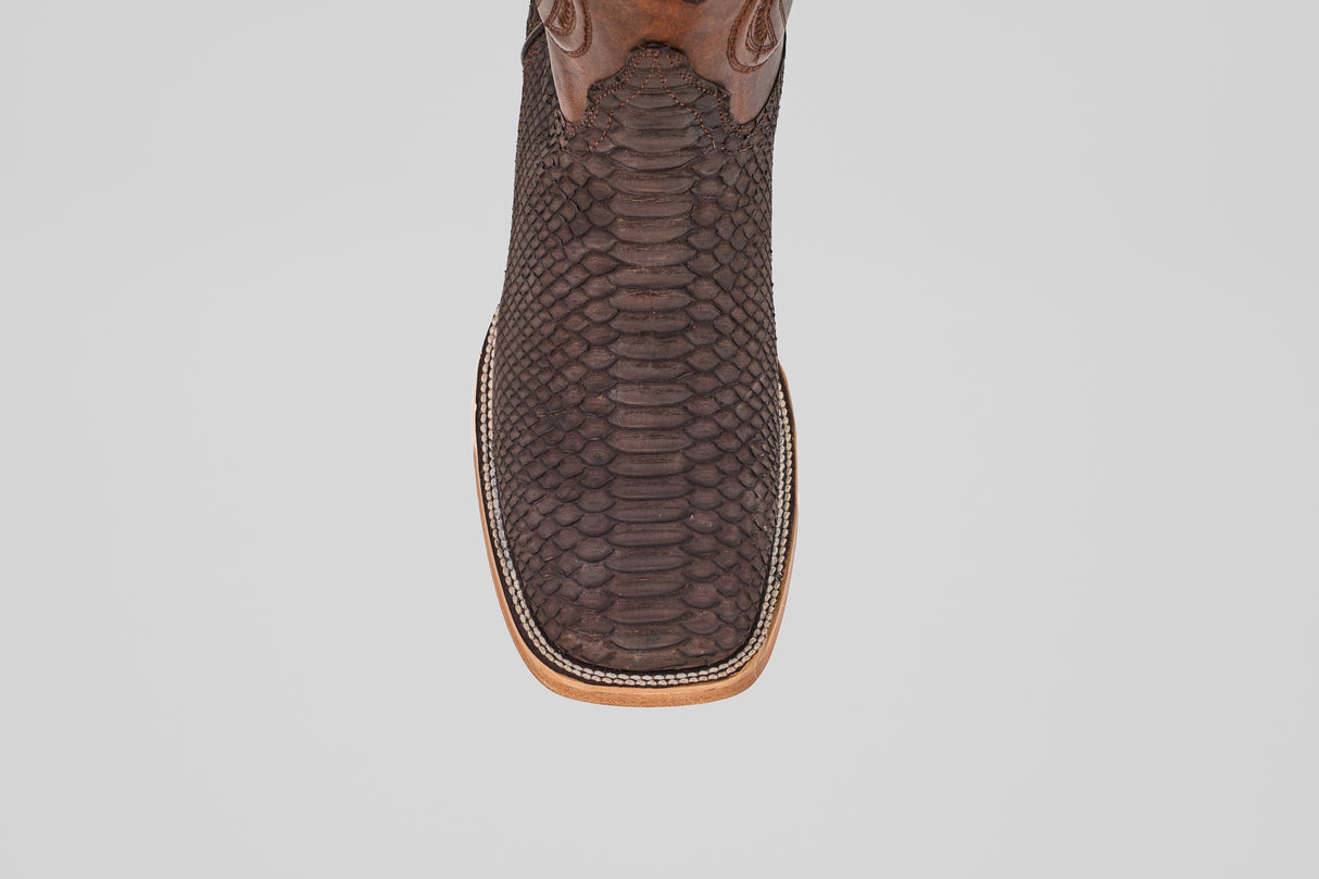 Tanner - Matte Brown - Square Toe