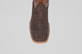 Tanner - Matte Brown - Square Toe